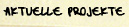 Aktuelle Projekte